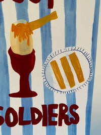 Eggy Soldiers Print