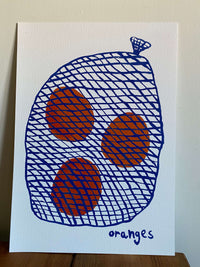 Oranges Print