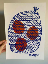 Oranges Print